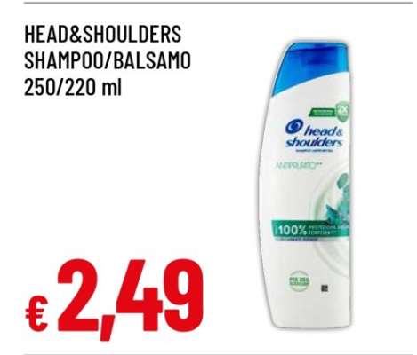 HEAD&SHOULDERS SHAMPOO/BALSAMO