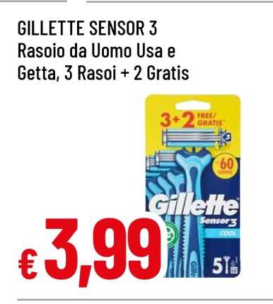 GILLETTE Sensor 3
