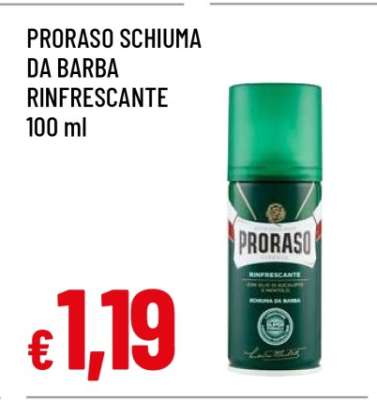 PRORASO SCHIUMA DA BARBA RINFRESCANTE