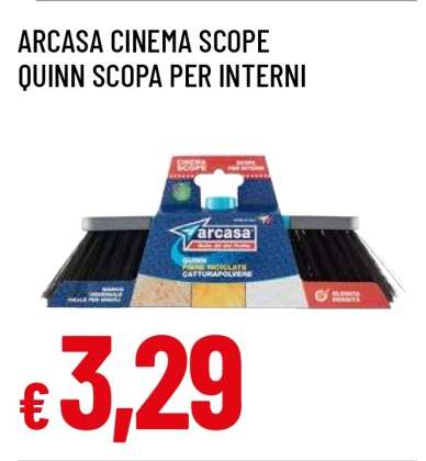 ARCASA CINEMA SCOPE QUINN SCOPA PER INTERNI