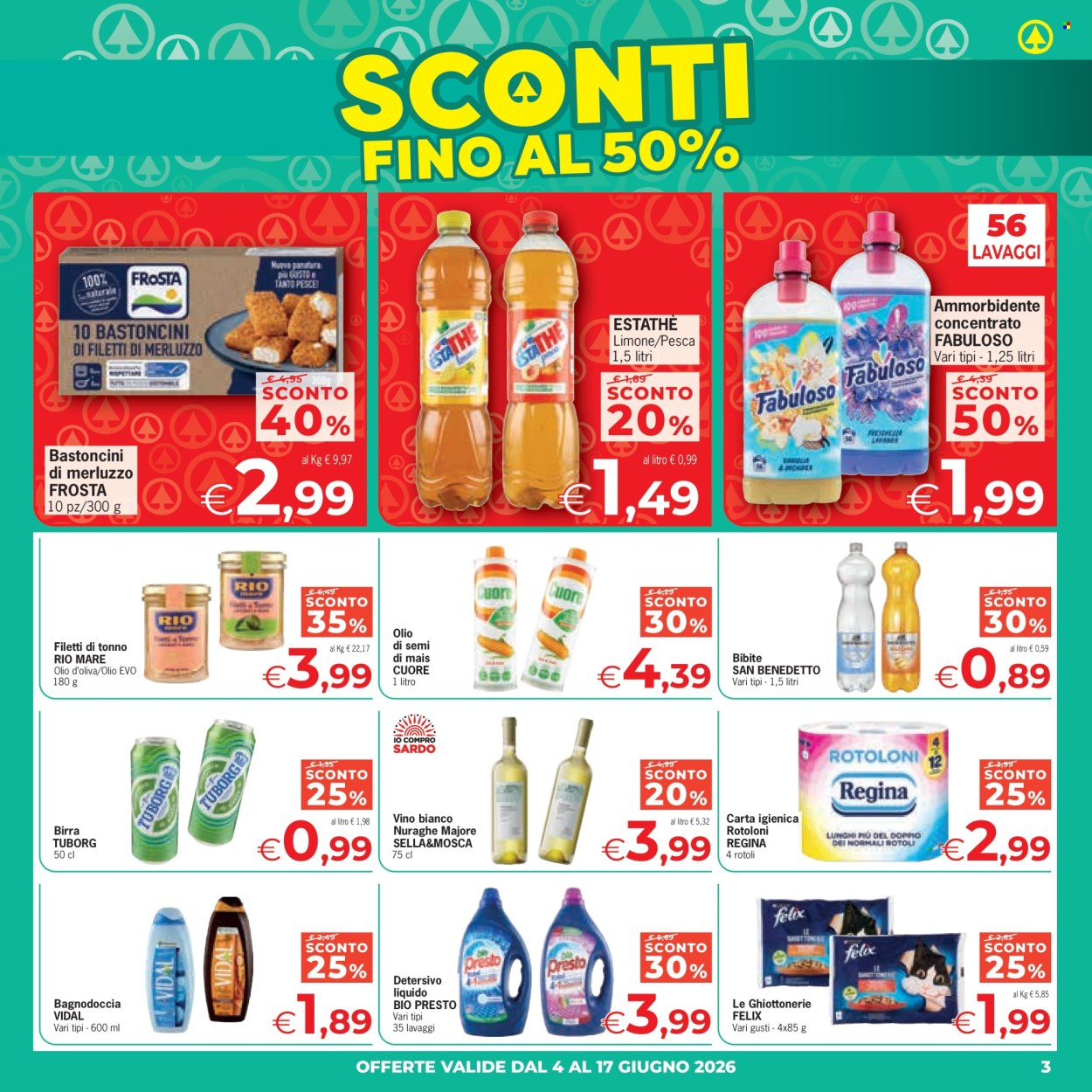 Volantino Eurospar - 4/6/2026 - 17/6/2026. Pagina 3