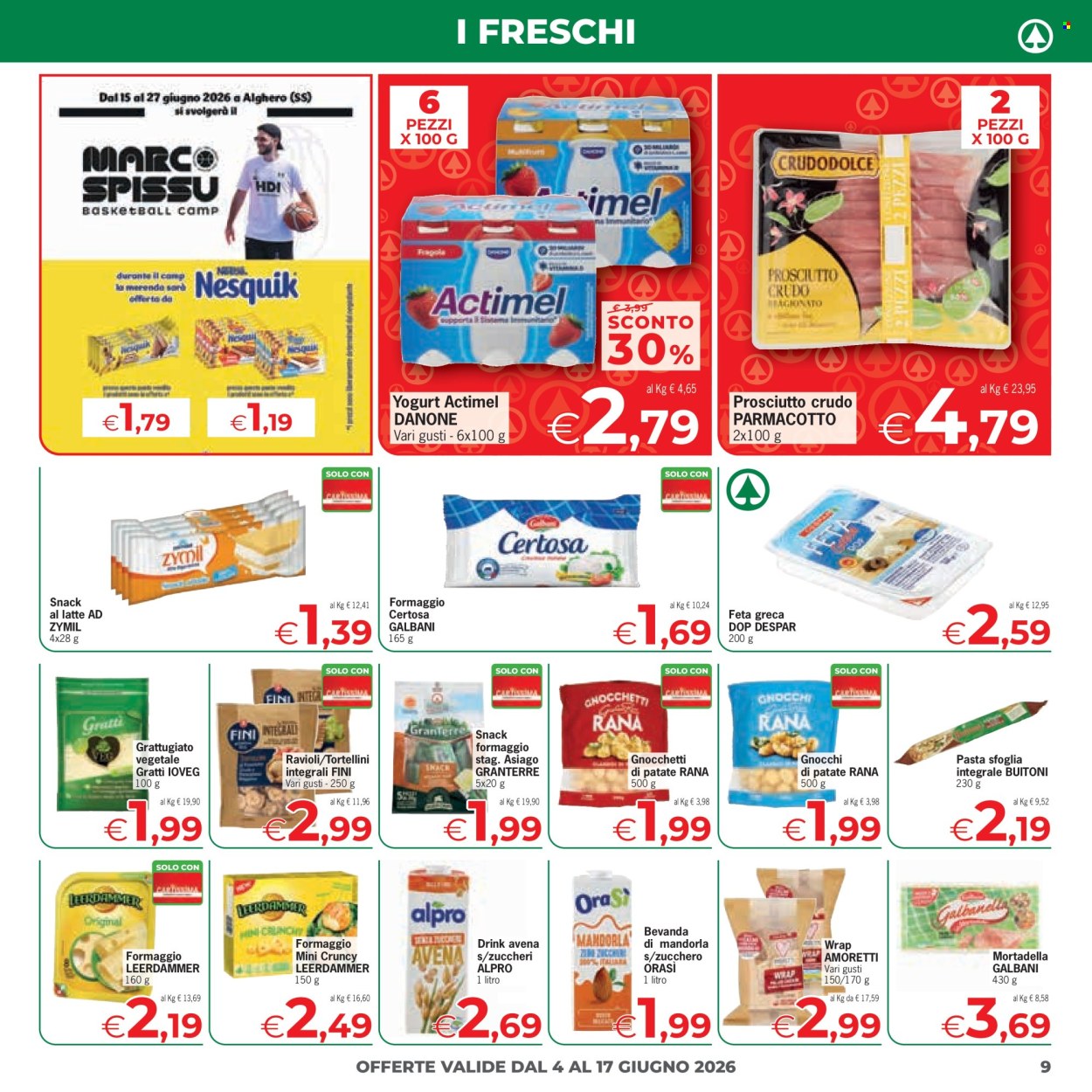 Volantino Eurospar - 4/6/2026 - 17/6/2026. Pagina 9