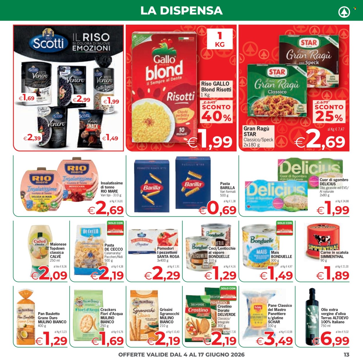 Leták Eurospar - 4.6.2026 - 17.6.2026. Strana 13