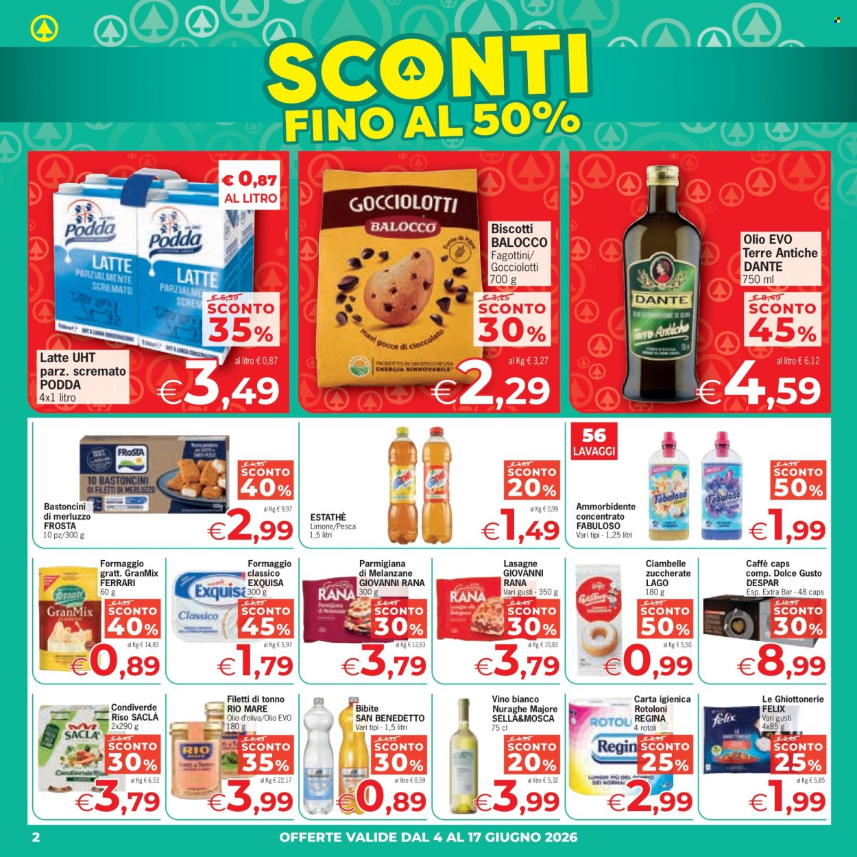 Leták Eurospar - 4.6.2026 - 17.6.2026. Strana 2