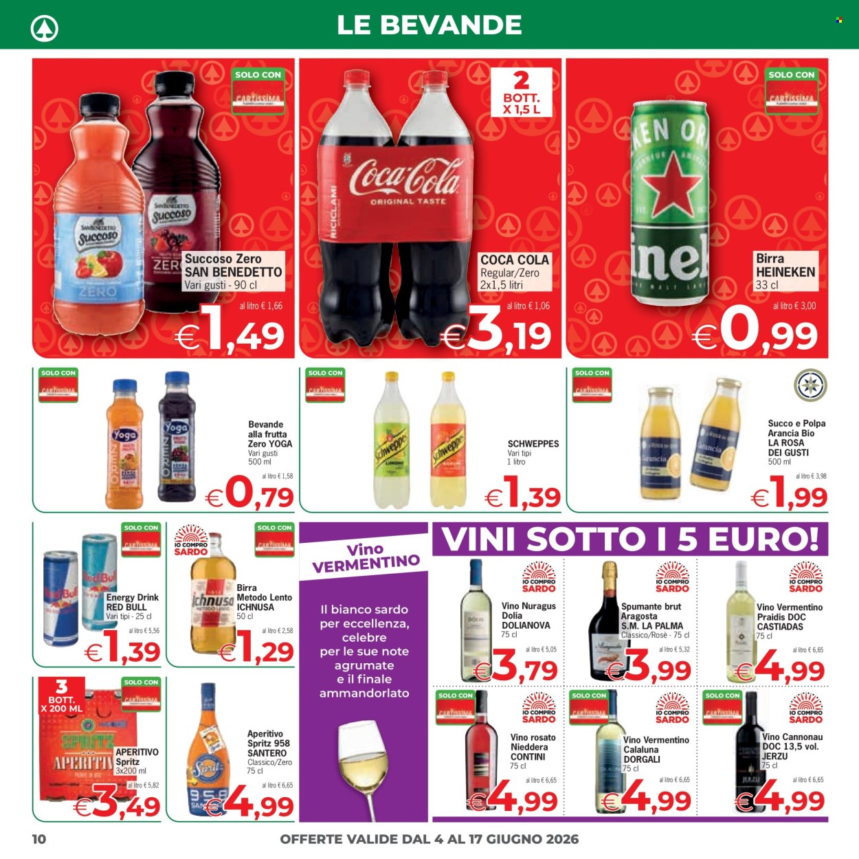 Volantino Eurospar - 4/6/2026 - 17/6/2026. Pagina 10