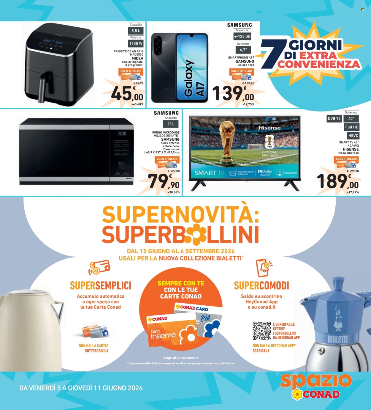 Leták Spazio Conad - 5.6.2026 - 11.6.2026. Strana 5