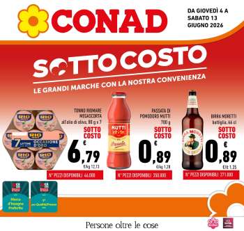 Volantino Conad - 4/6/2026 - 13/6/2026.
