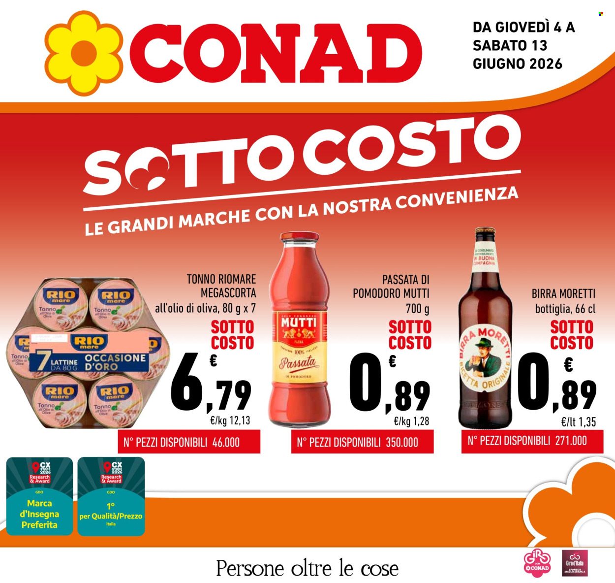 Leták Conad - 4.6.2026 - 13.6.2026. Strana 1