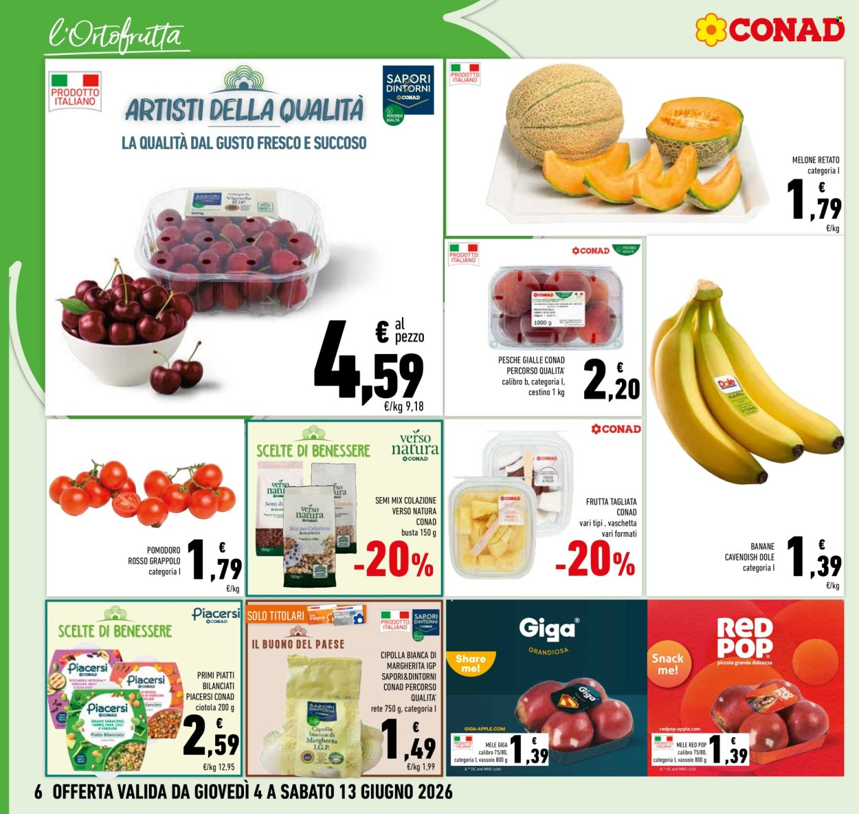 Volantino Conad - 4/6/2026 - 13/6/2026. Pagina 6