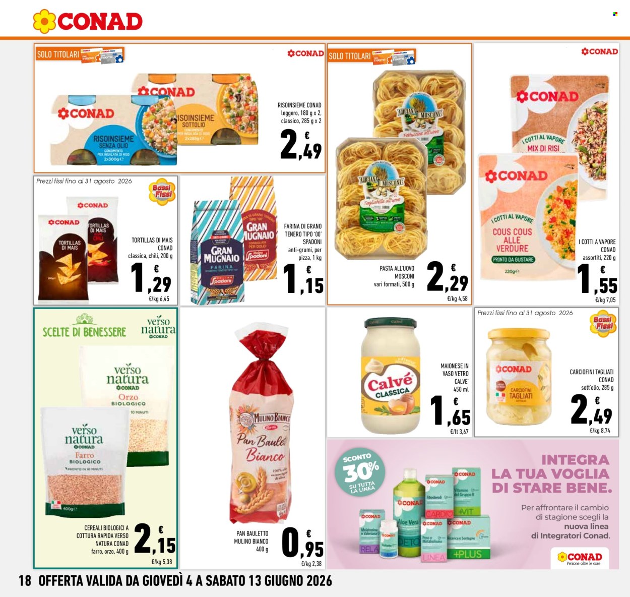 Volantino Conad - 4/6/2026 - 13/6/2026. Pagina 18