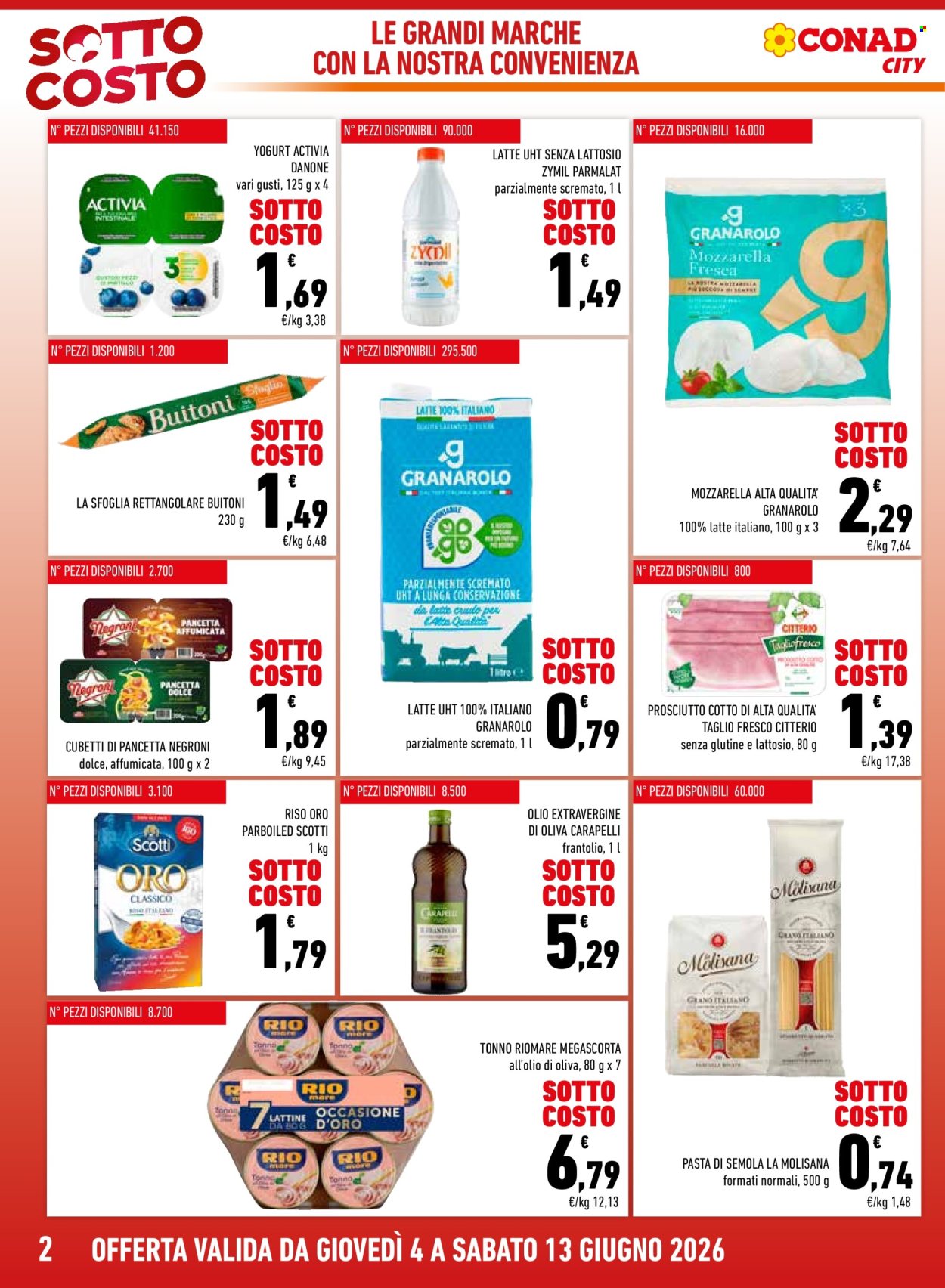 Volantino Conad City - 4/6/2026 - 13/6/2026. Pagina 2