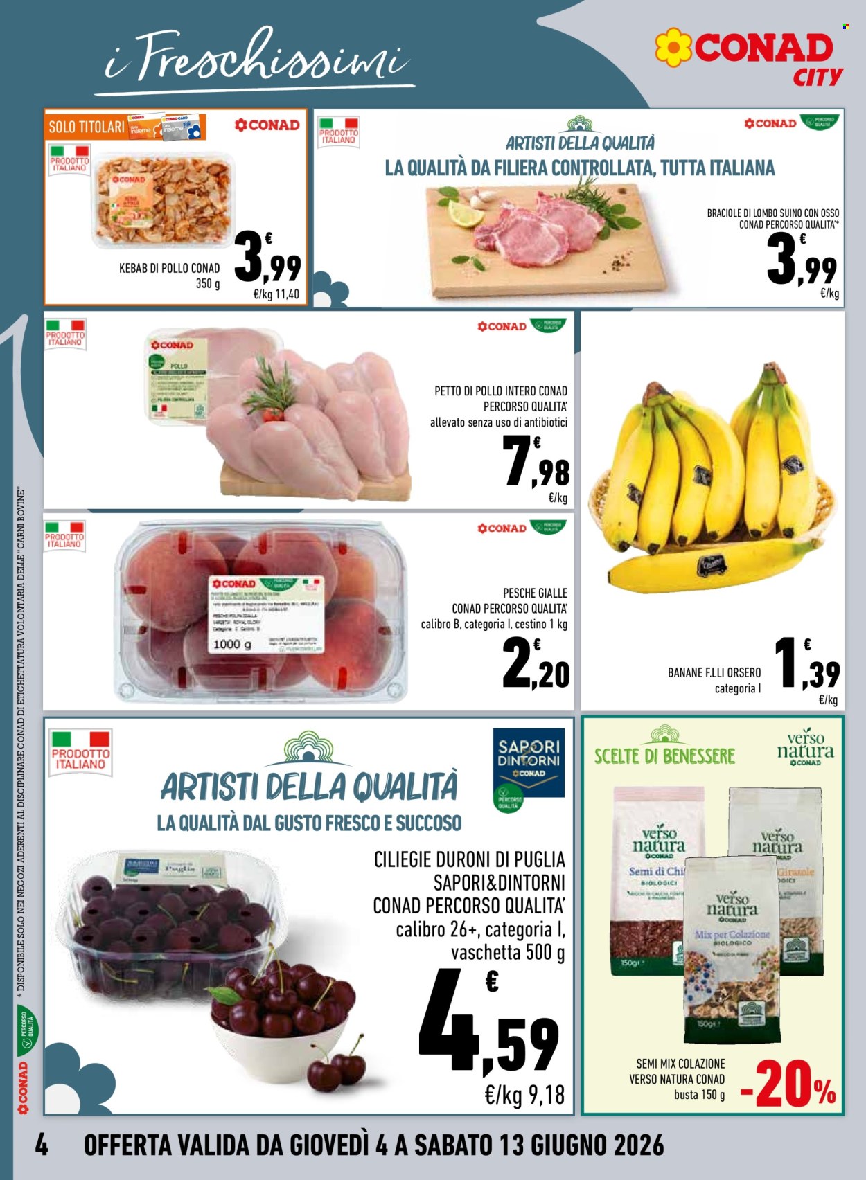 Leták Conad City - 4.6.2026 - 13.6.2026. Strana 4