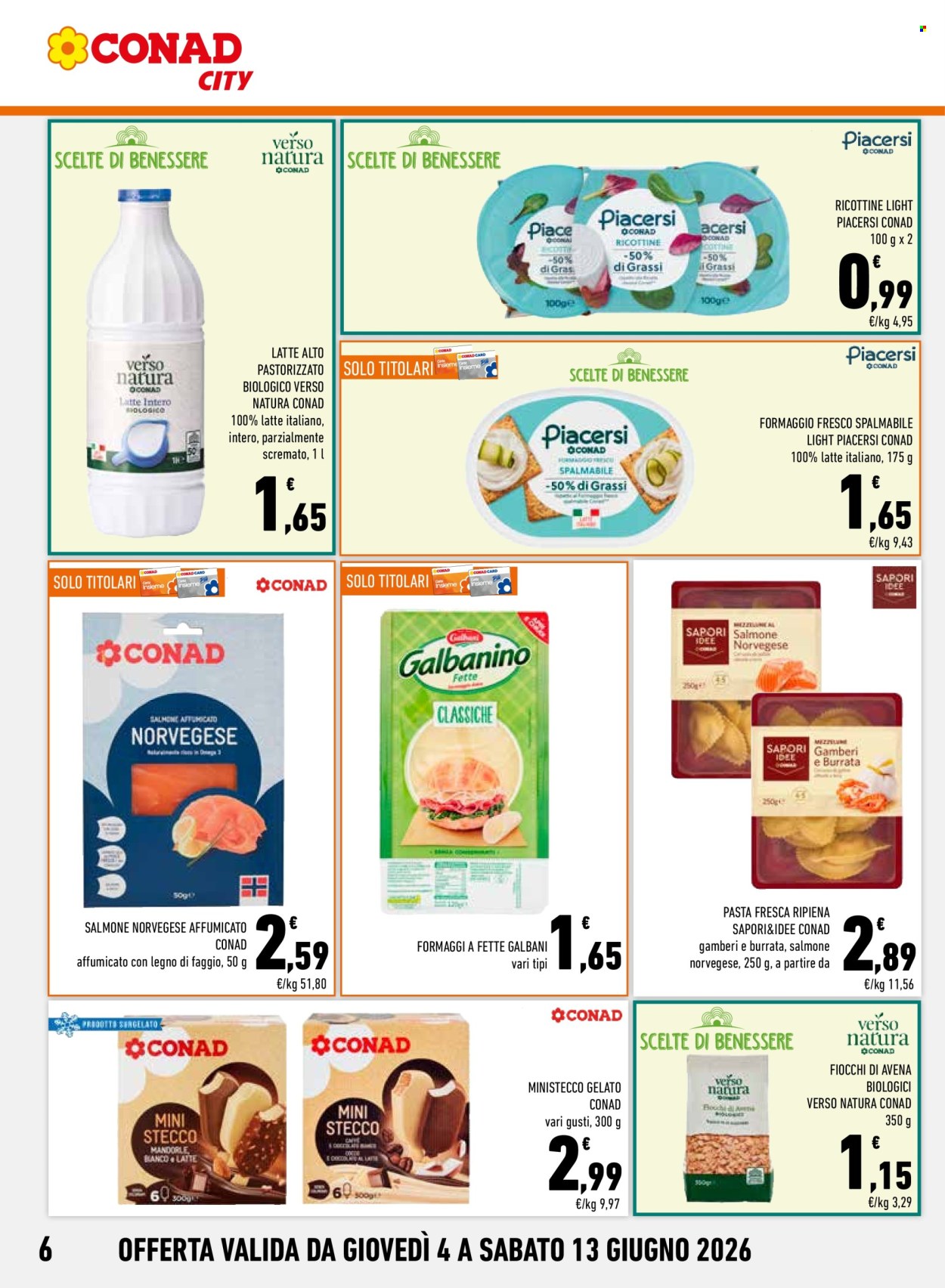 Leták Conad City - 4.6.2026 - 13.6.2026. Strana 6