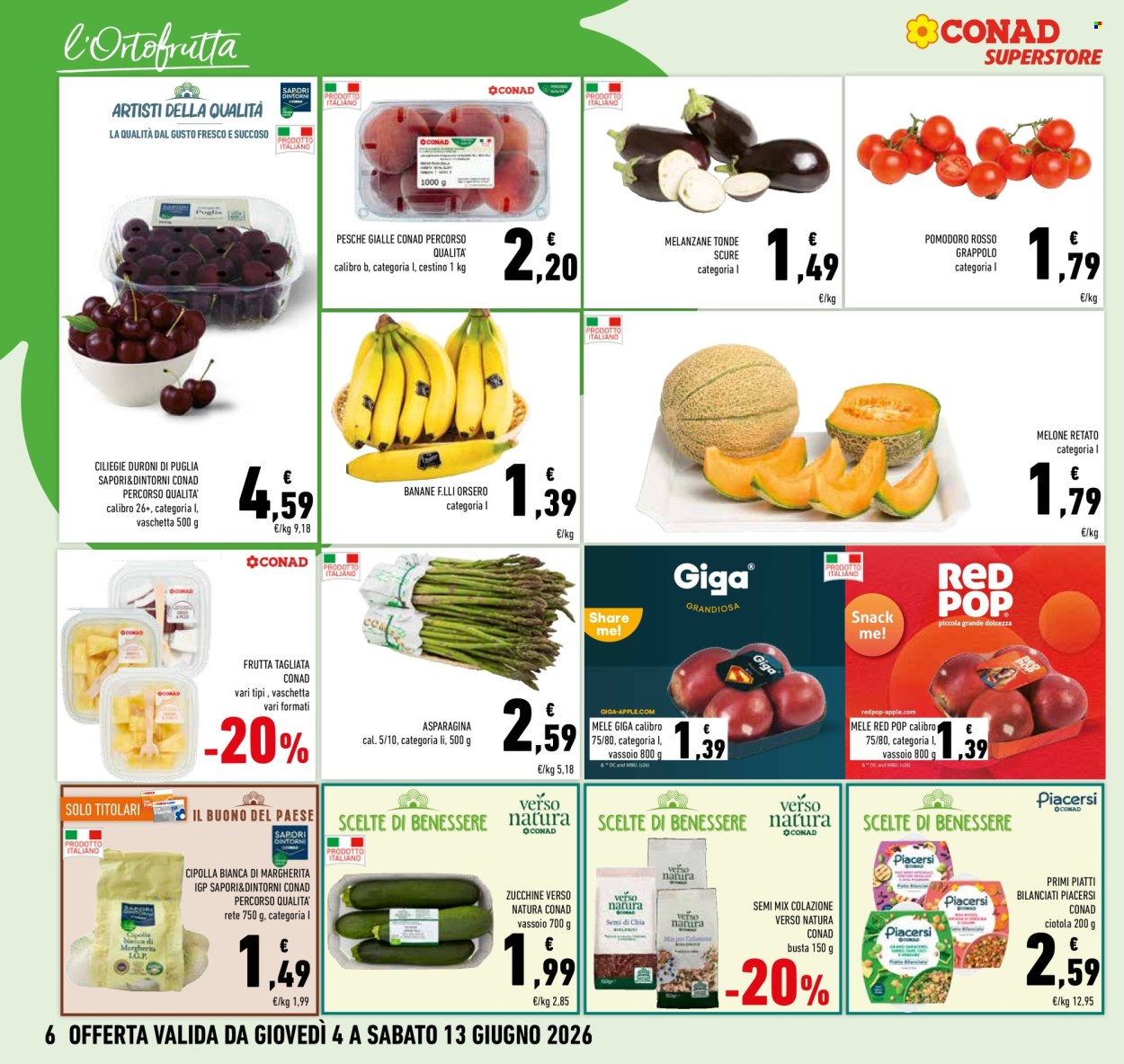 Leták Conad Superstore - 4.6.2026 - 13.6.2026. Strana 6
