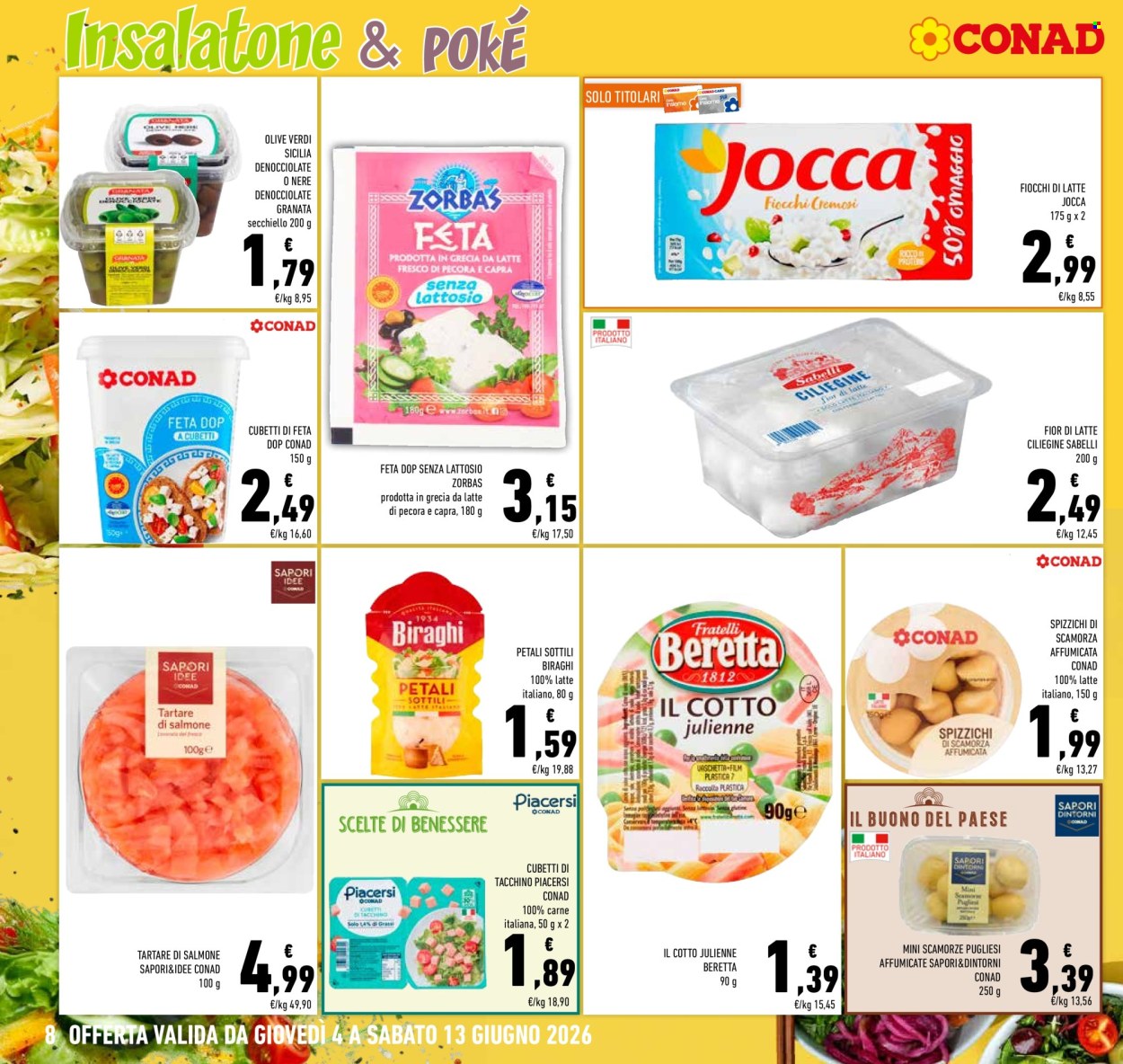 Volantino Conad - 4/6/2026 - 13/6/2026. Pagina 8