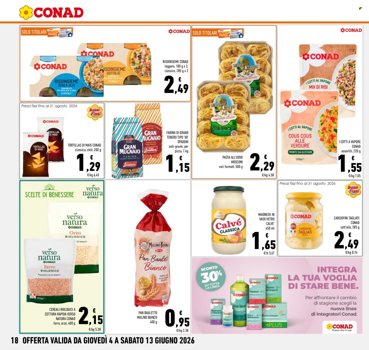 Volantino Conad - 4/6/2026 - 13/6/2026. Pagina 18