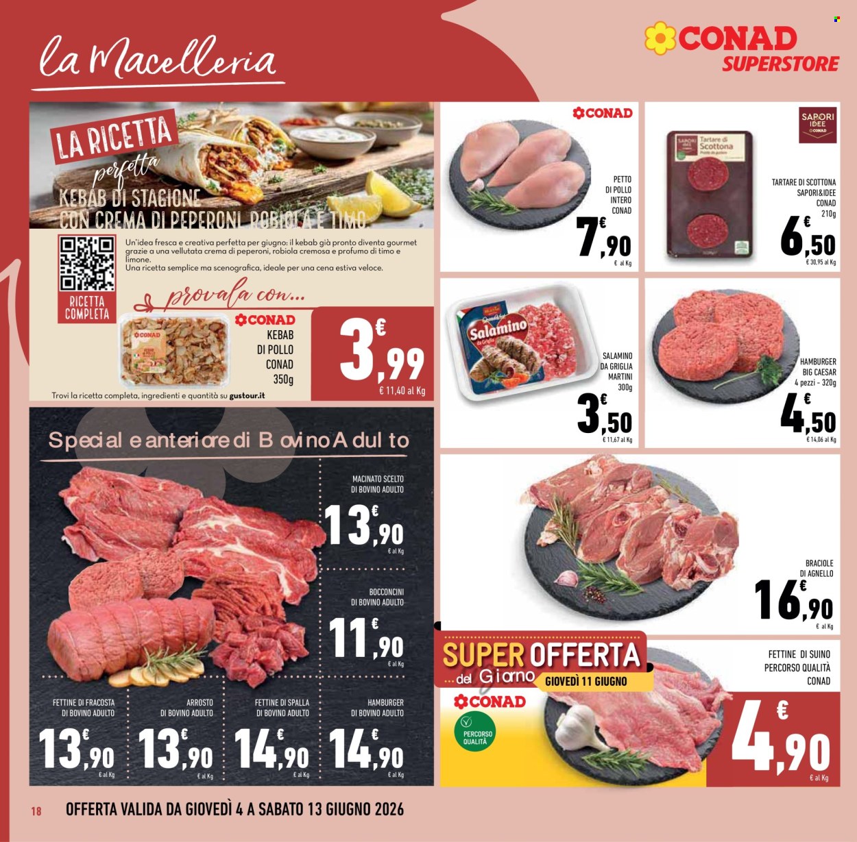 Volantino Conad Superstore - 4/6/2026 - 13/6/2026. Pagina 18
