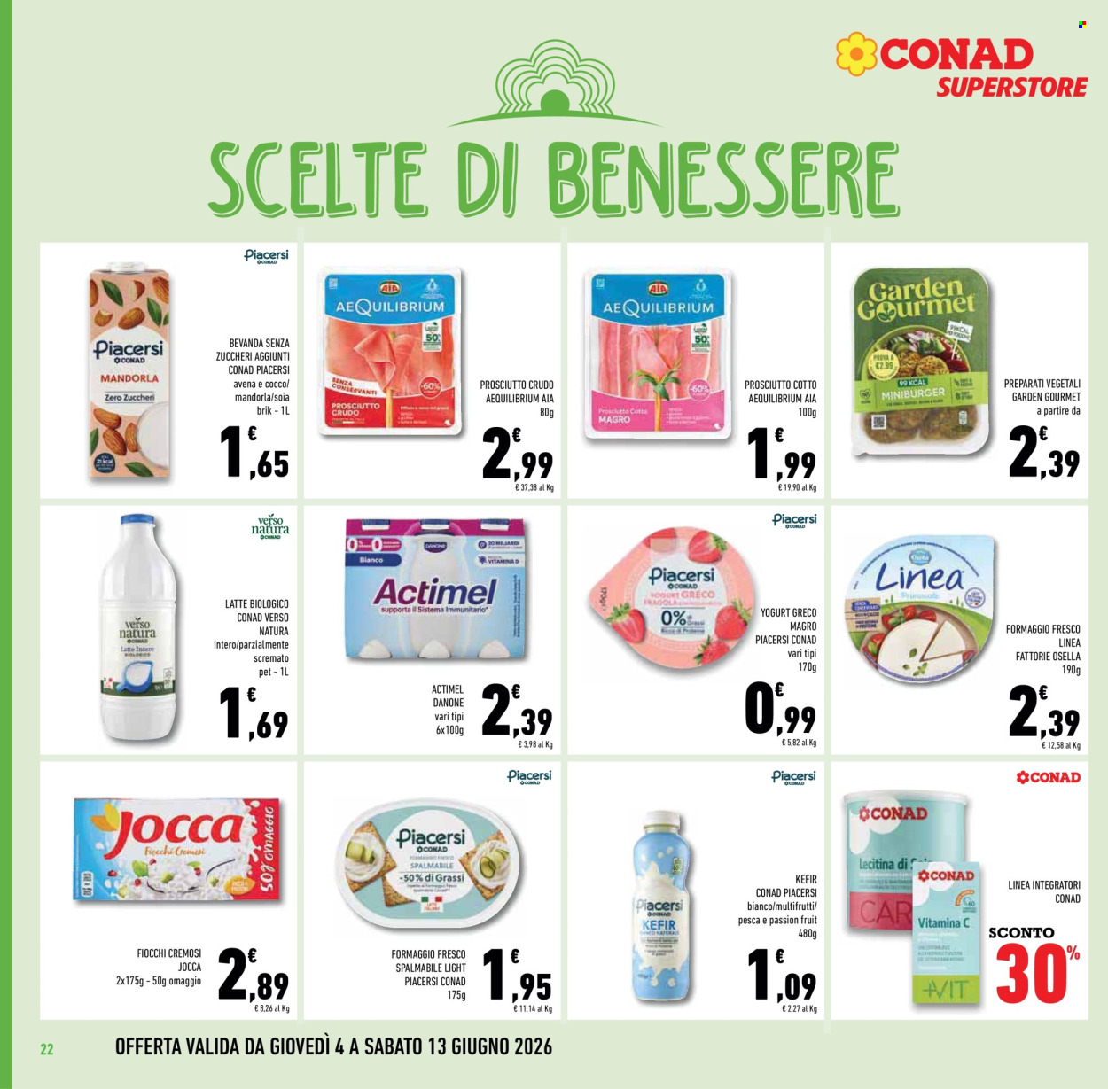 Volantino Conad Superstore - 4/6/2026 - 13/6/2026. Pagina 22