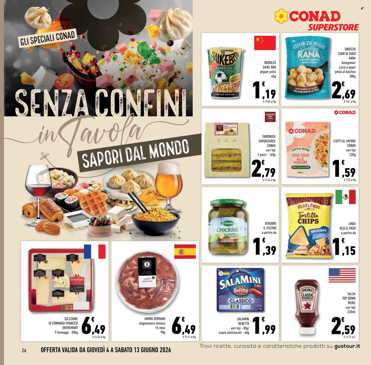 Volantino Conad Superstore - 4/6/2026 - 13/6/2026. Pagina 26