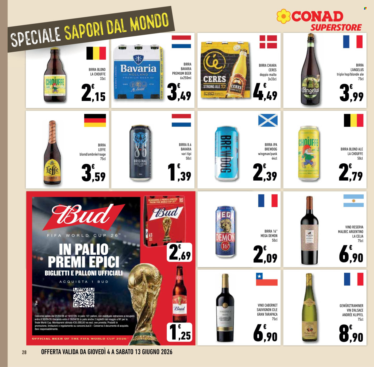 Leták Conad Superstore - 4.6.2026 - 13.6.2026. Strana 28