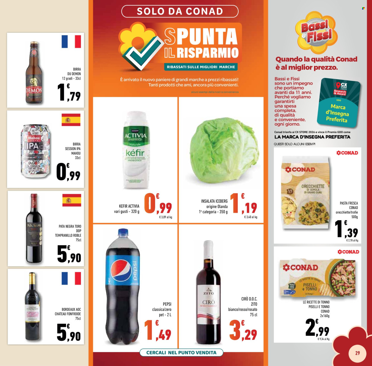 Leták Conad Superstore - 4.6.2026 - 13.6.2026. Strana 29