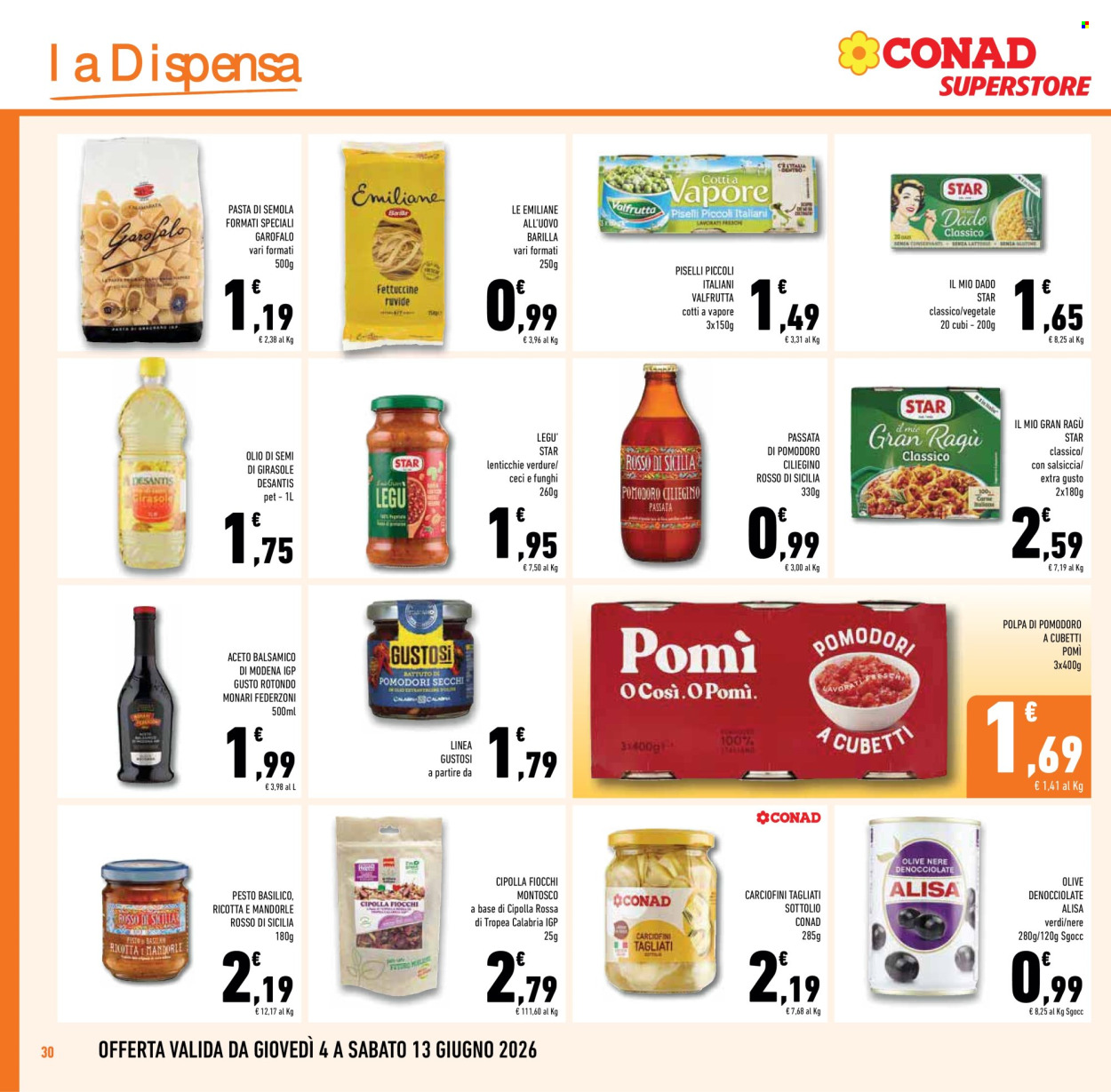 Volantino Conad Superstore - 4/6/2026 - 13/6/2026. Pagina 30