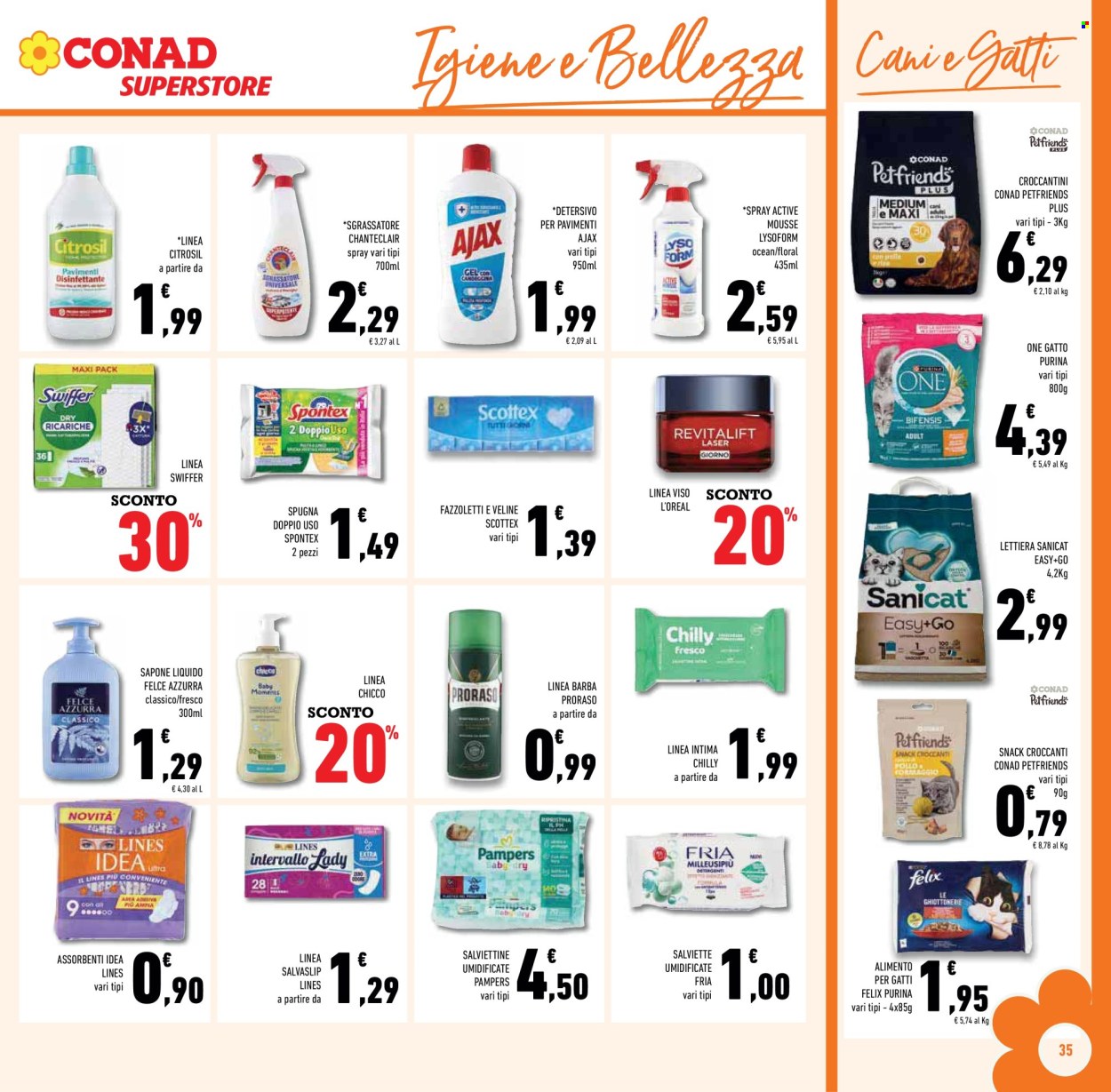 Leták Conad Superstore - 4.6.2026 - 13.6.2026. Strana 35