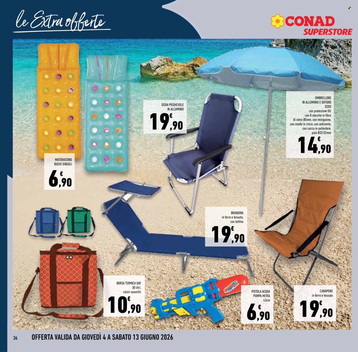 Volantino Conad Superstore - 4/6/2026 - 13/6/2026. Pagina 36