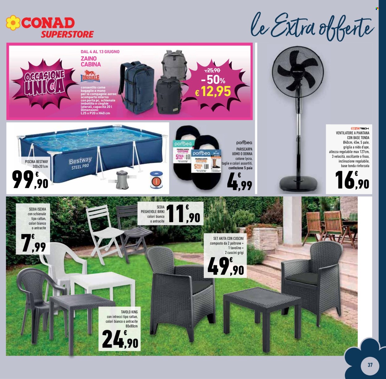 Volantino Conad Superstore - 4/6/2026 - 13/6/2026. Pagina 37