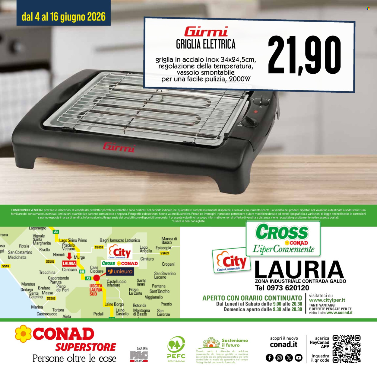 Volantino Conad Superstore - 4/6/2026 - 13/6/2026. Pagina 40