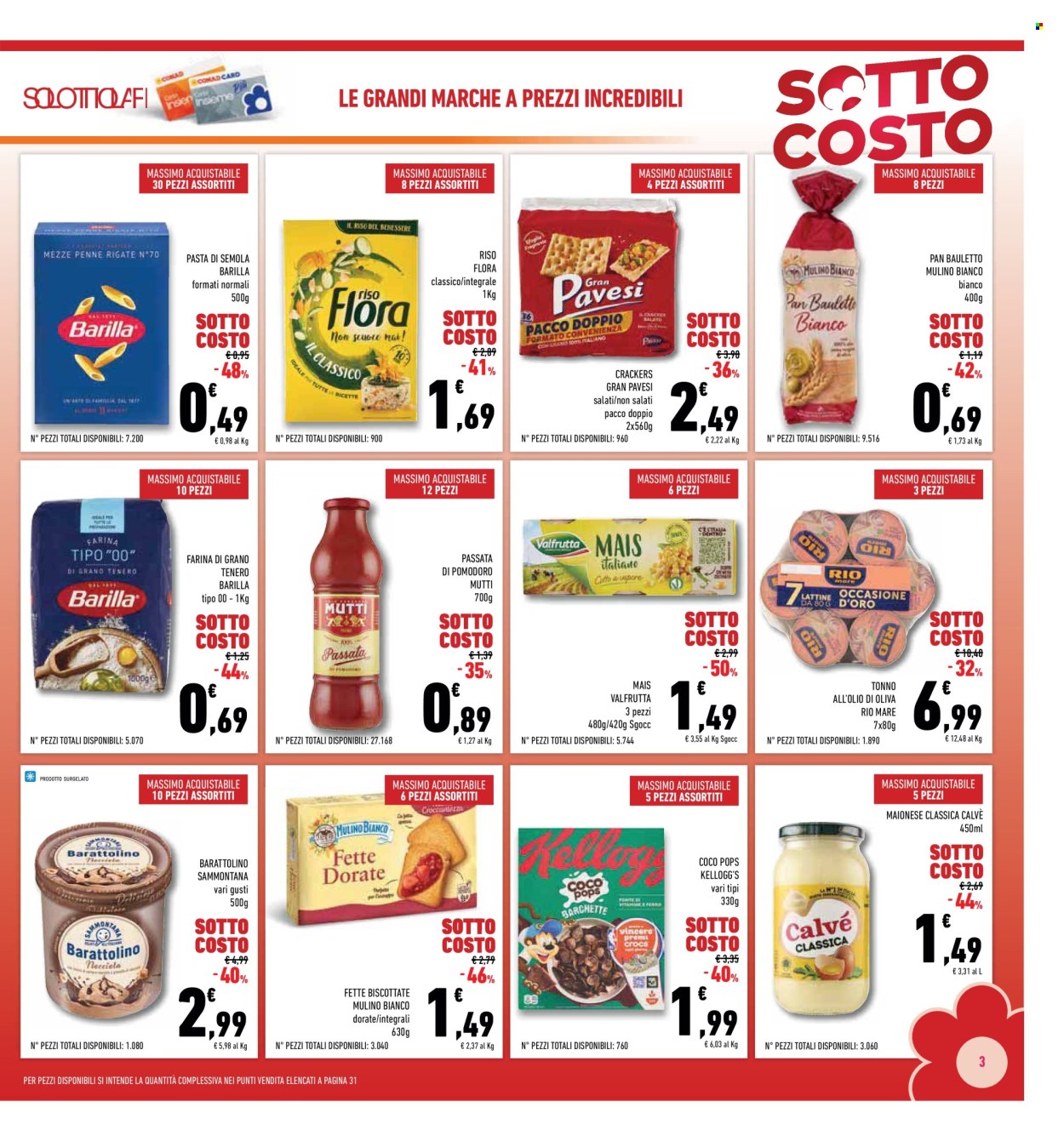 Leták Conad Superstore - 4.6.2026 - 13.6.2026. Strana 3