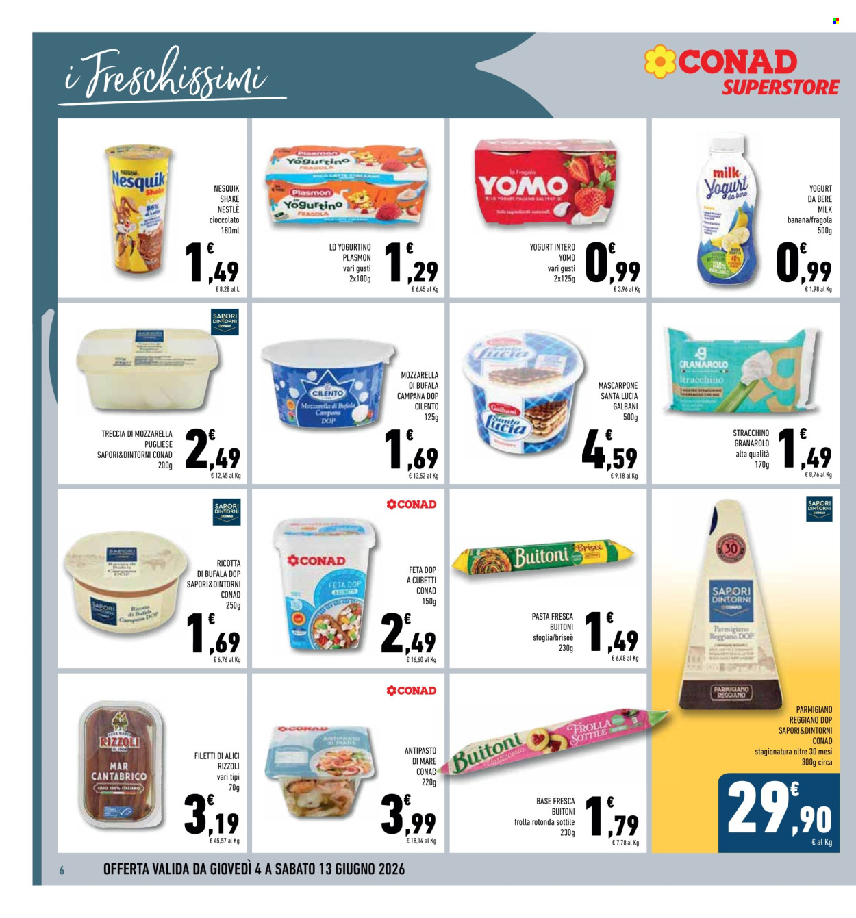 Volantino Conad Superstore - 4/6/2026 - 13/6/2026. Pagina 6