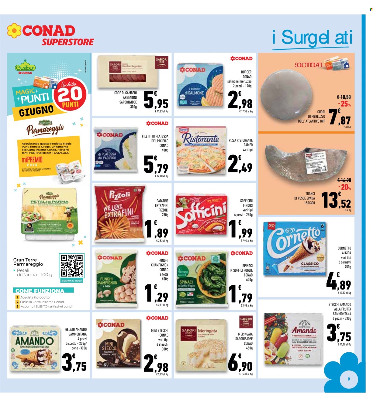 Leták Conad Superstore - 4.6.2026 - 13.6.2026. Strana 9