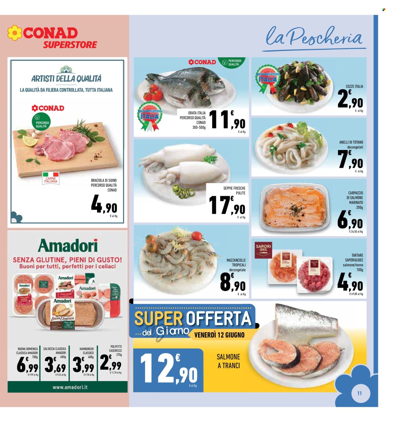 Leták Conad Superstore - 4.6.2026 - 13.6.2026. Strana 11