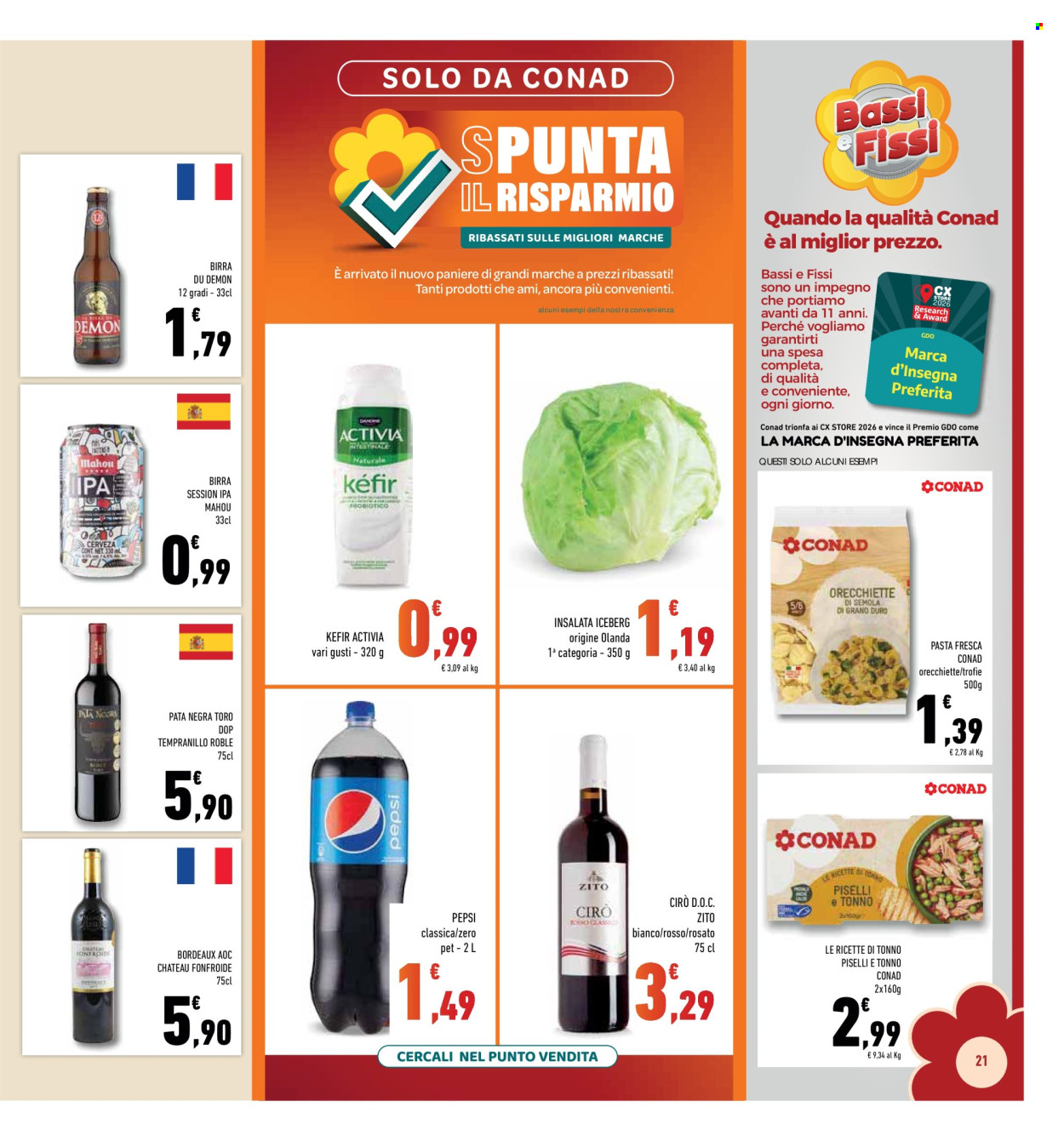 Volantino Conad Superstore - 4/6/2026 - 13/6/2026. Pagina 21