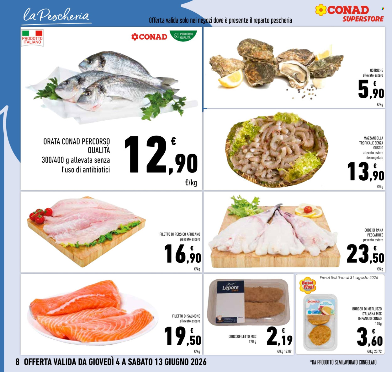 Leták Conad Superstore - 4.6.2026 - 13.6.2026. Strana 8