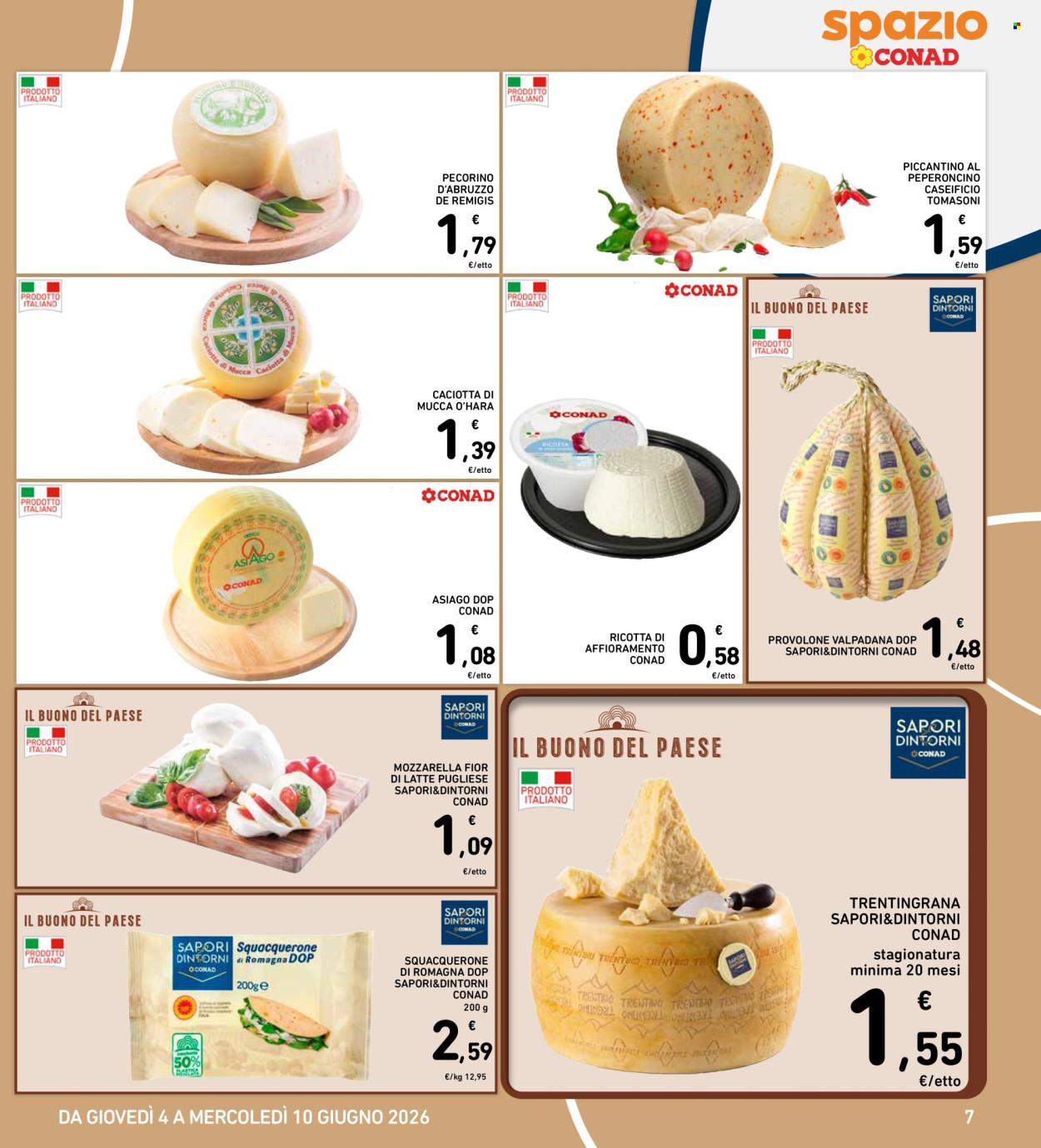 Volantino Spazio Conad - 4/6/2026 - 10/6/2026. Pagina 7