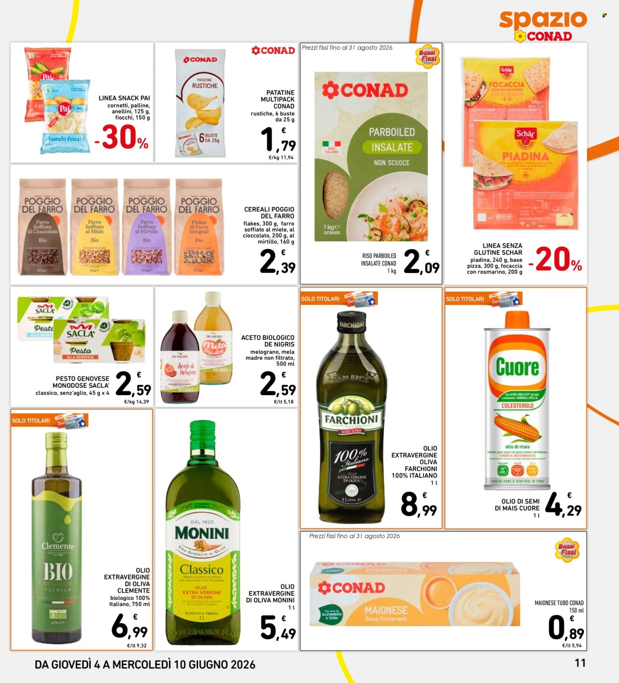 Volantino Spazio Conad - 4/6/2026 - 10/6/2026. Pagina 11