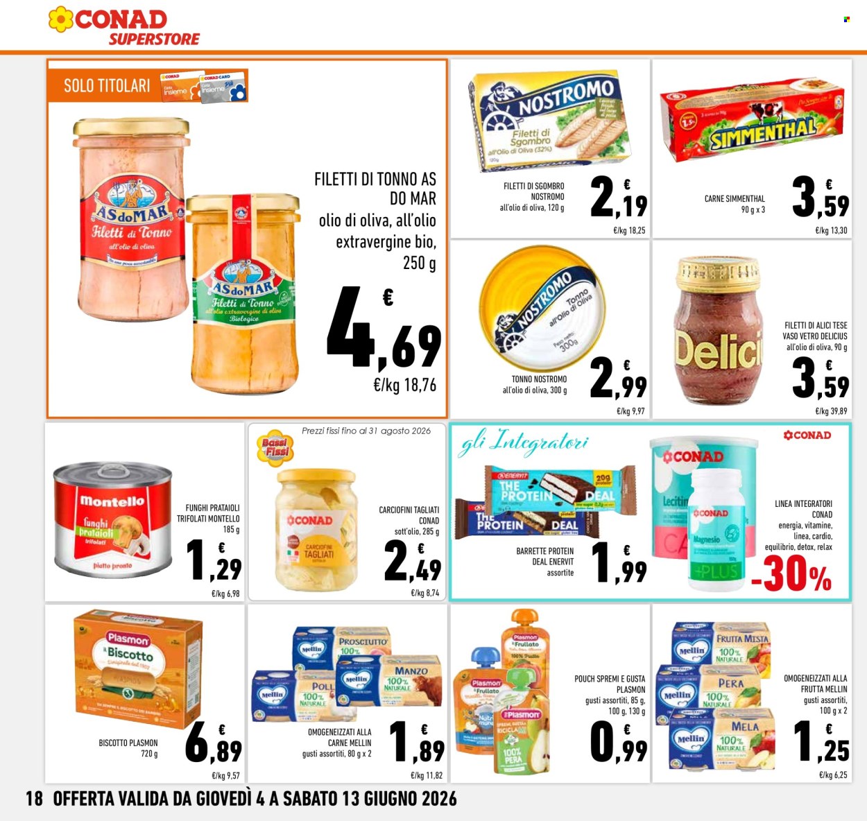Leták Conad Superstore - 4.6.2026 - 13.6.2026. Strana 18
