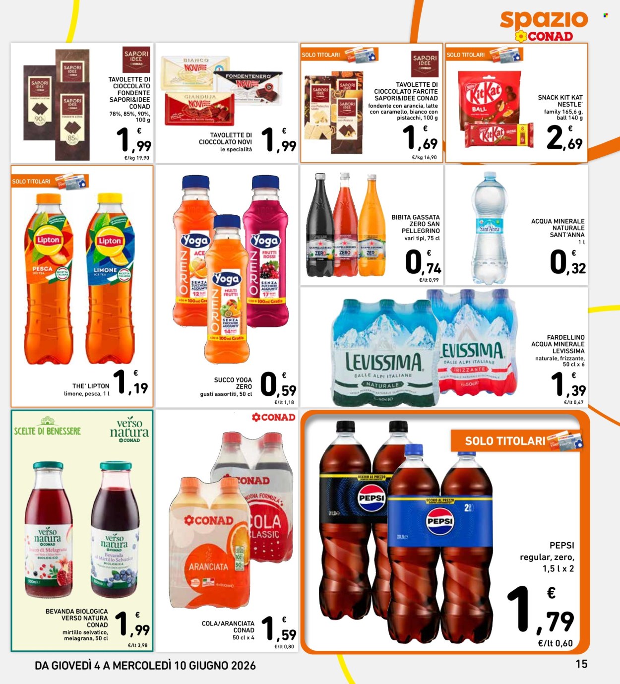 Volantino Spazio Conad - 4/6/2026 - 10/6/2026. Pagina 15
