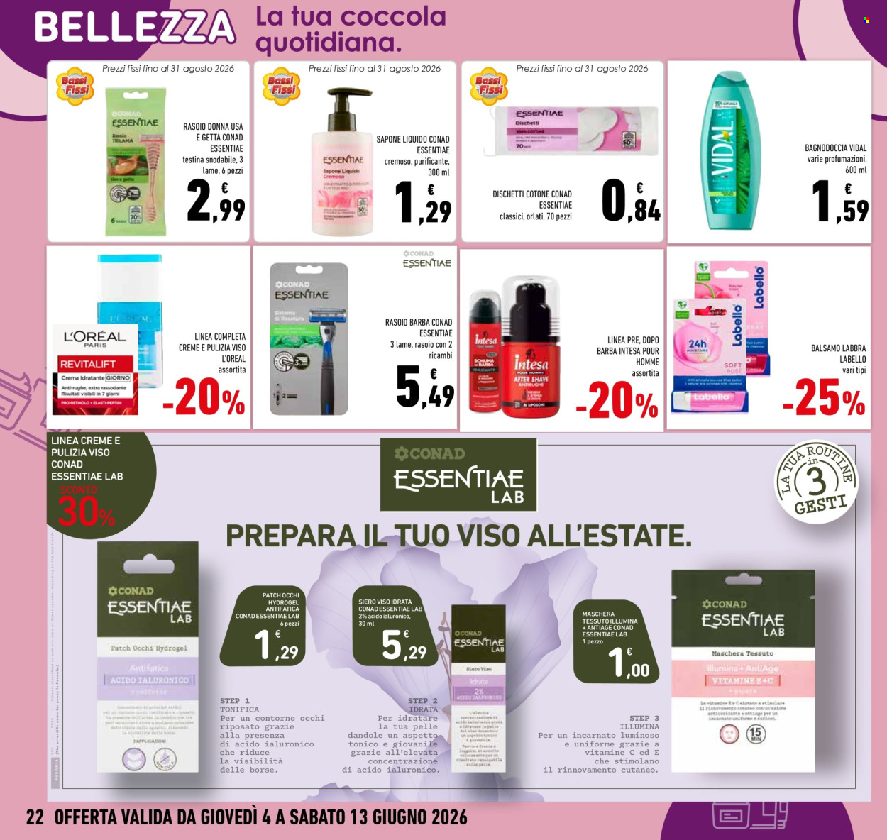 Leták Conad Superstore - 4.6.2026 - 13.6.2026. Strana 22
