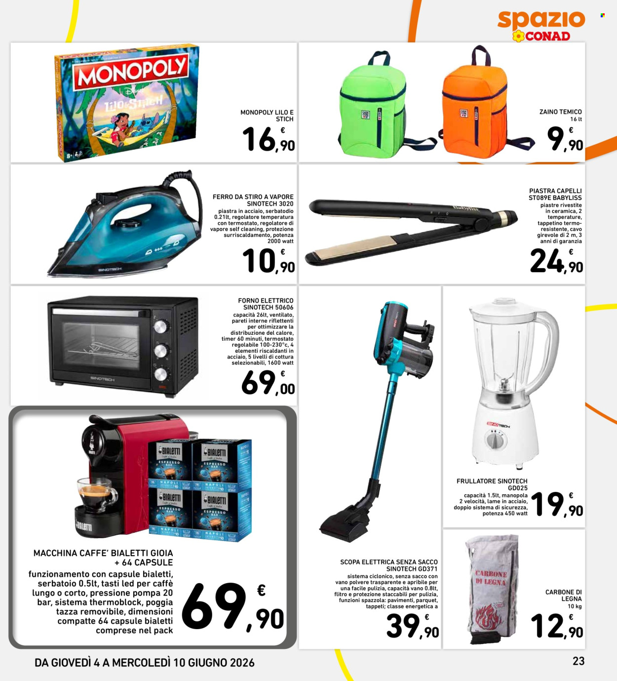 Volantino Spazio Conad - 4/6/2026 - 10/6/2026. Pagina 23