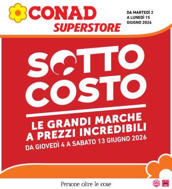 Volantino Conad Superstore - 2/6/2026 - 15/6/2026.