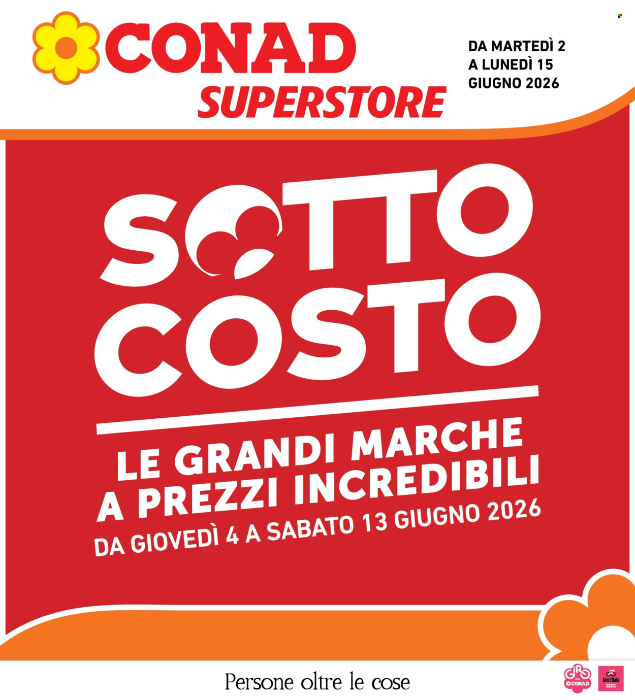 Leták Conad Superstore - 2.6.2026 - 15.6.2026. Strana 1