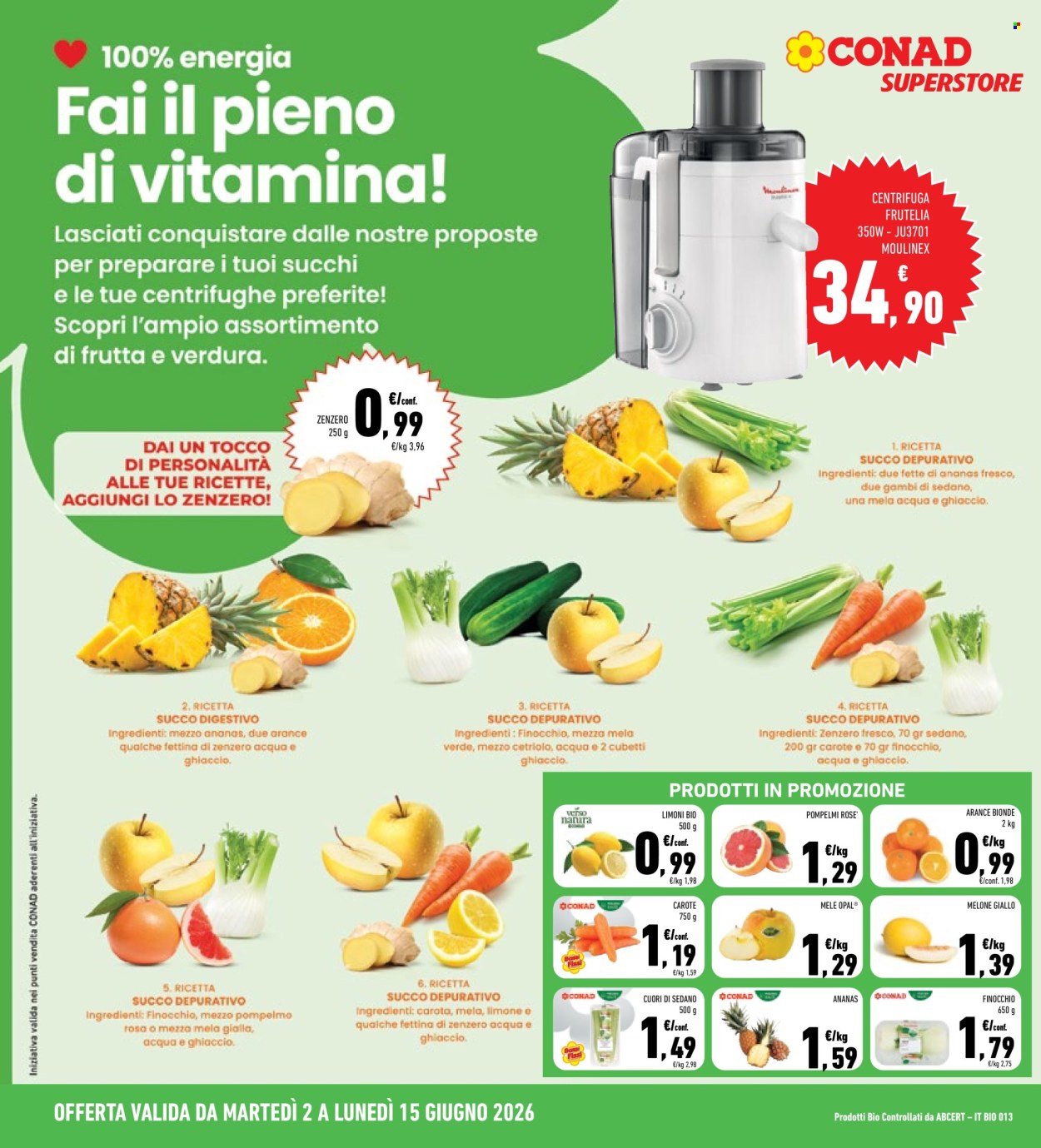 Volantino Conad Superstore - 2/6/2026 - 15/6/2026. Pagina 8