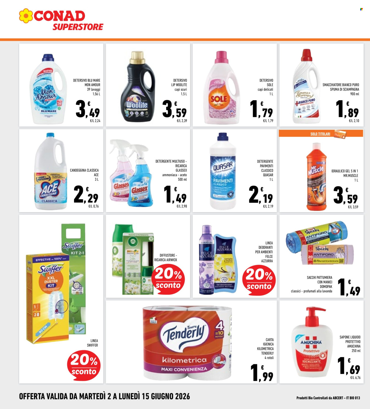 Volantino Conad Superstore - 2/6/2026 - 15/6/2026. Pagina 24