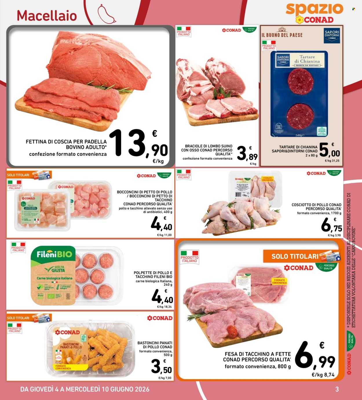 Leták Spazio Conad - 4.6.2026 - 10.6.2026. Strana 3