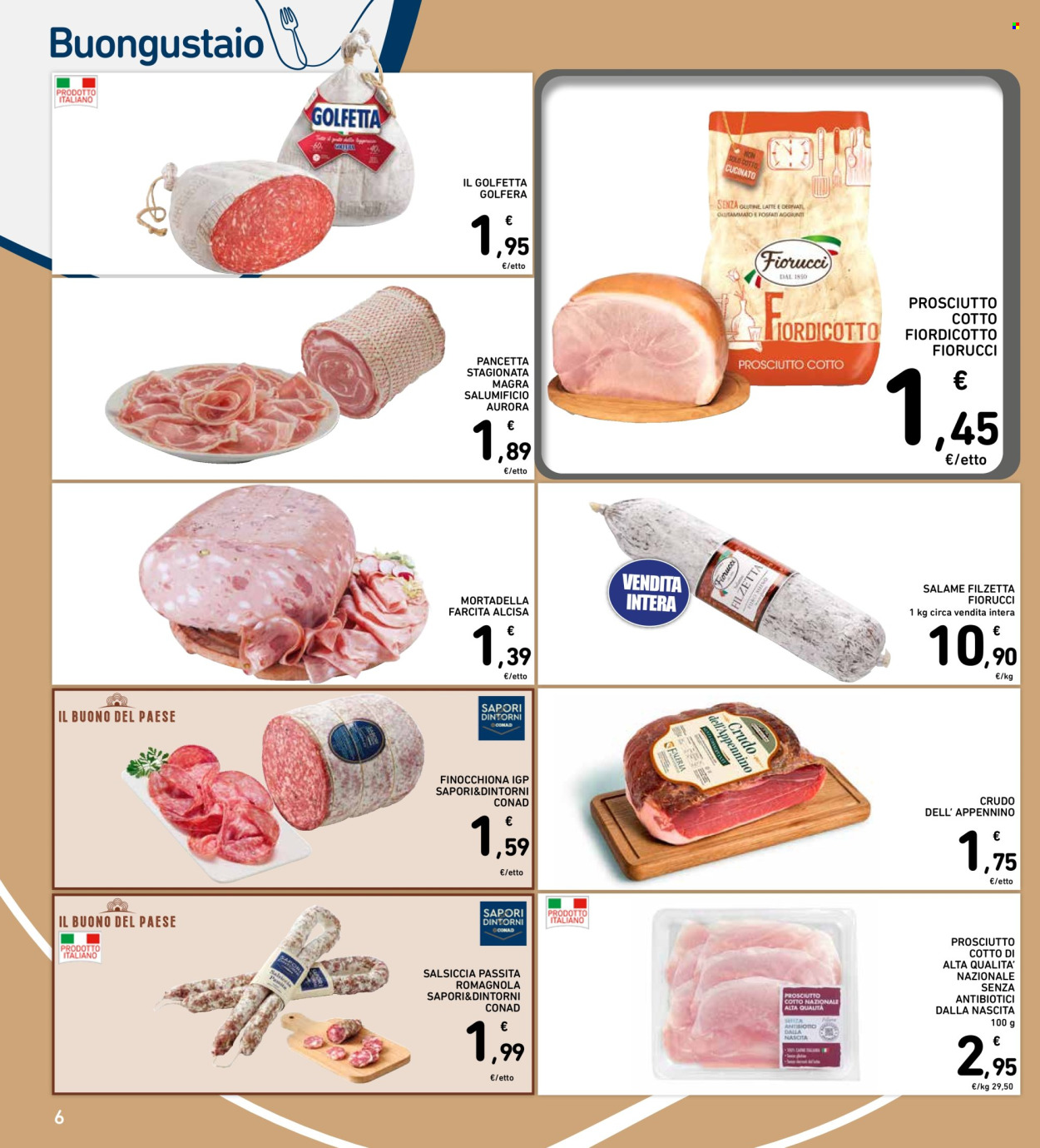 Leták Spazio Conad - 4.6.2026 - 10.6.2026. Strana 6