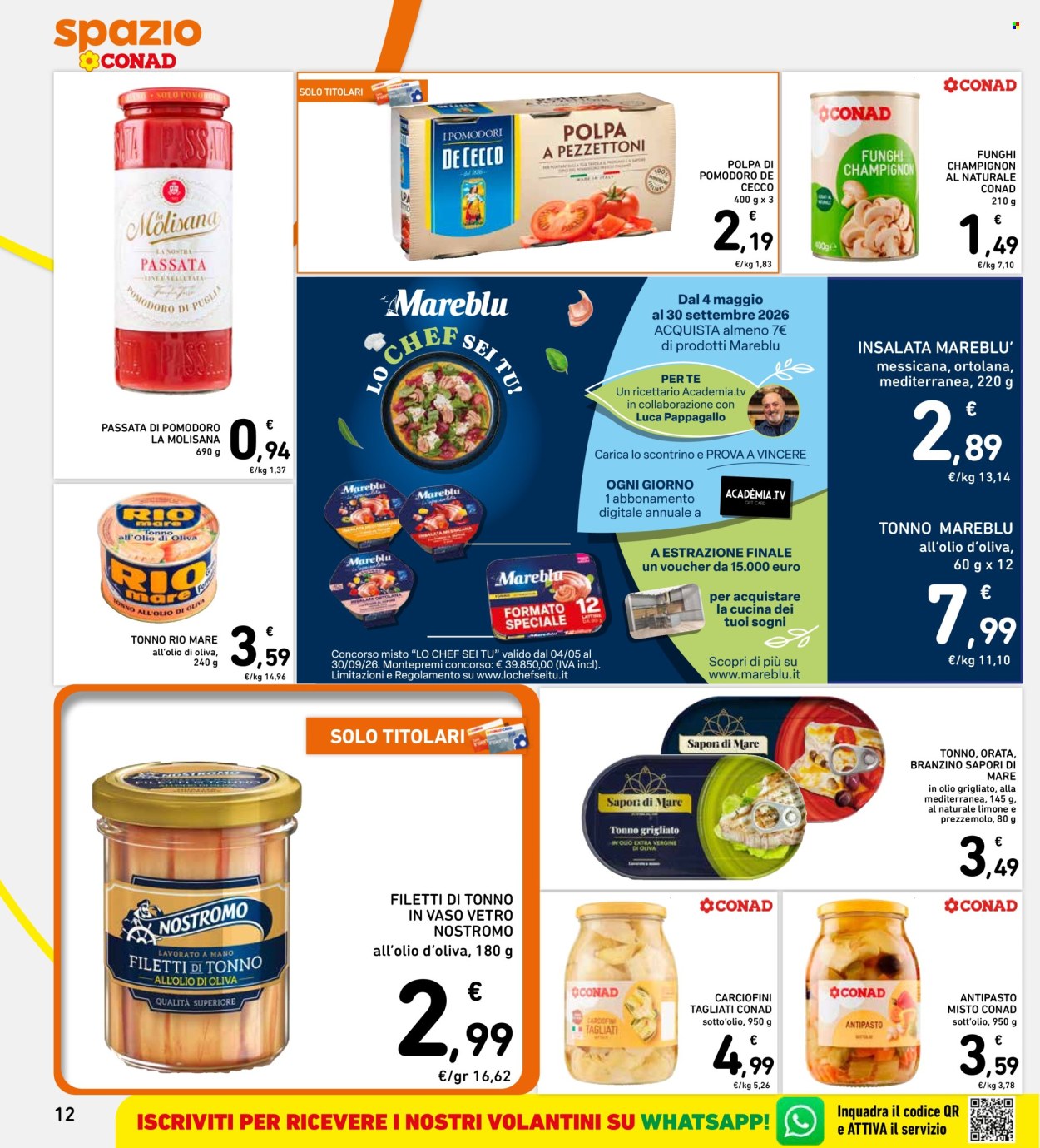 Leták Spazio Conad - 4.6.2026 - 10.6.2026. Strana 12