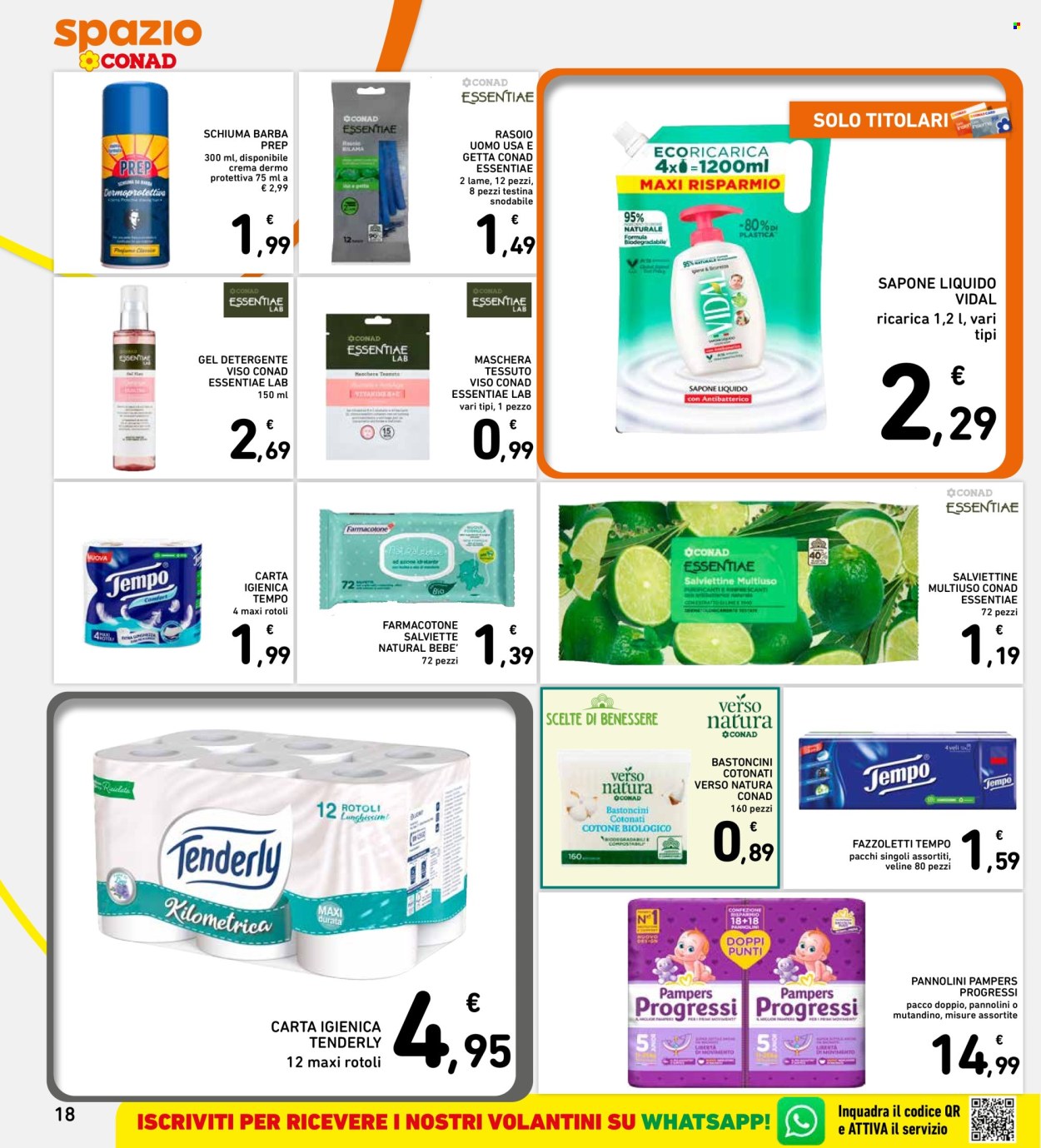 Leták Spazio Conad - 4.6.2026 - 10.6.2026. Strana 18